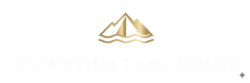 Christina Lake House luxury vacation rental logo – waterfront lodging in British Columbia.